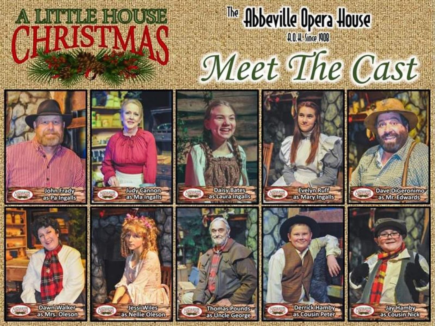 Interview: Dave DiGeronimo of A LITTLE HOUSE CHRISTMAS at Abbeville Opera House  Image