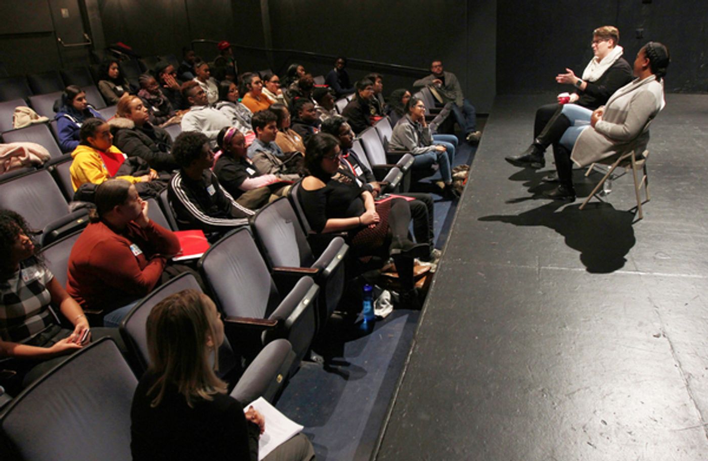 Photo Flash: The Broadway League and NYC Department of Education's High School Broadway Shadowing Program Workshop  Image