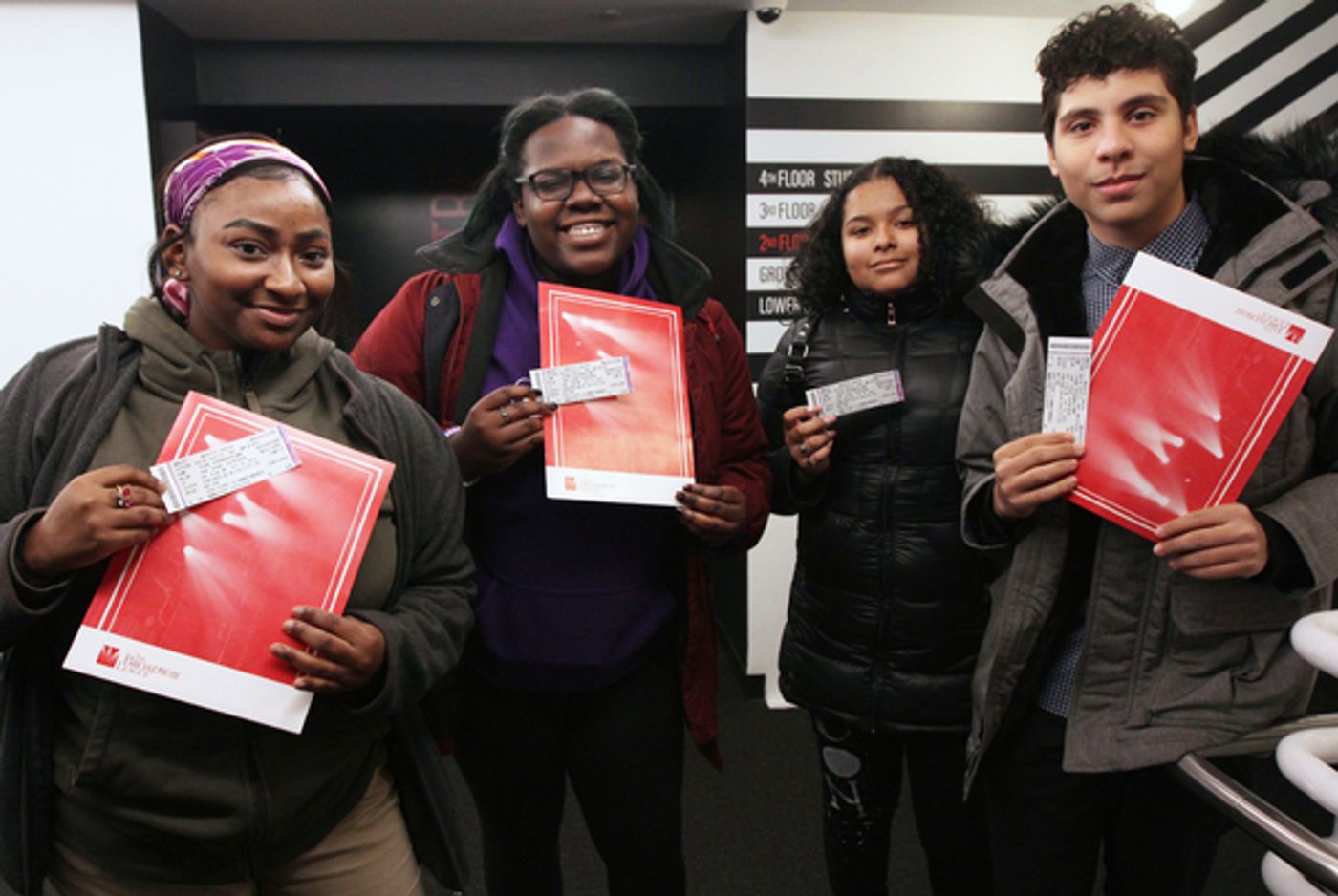 Photo Flash: The Broadway League and NYC Department of Education's High School Broadway Shadowing Program Workshop  Image