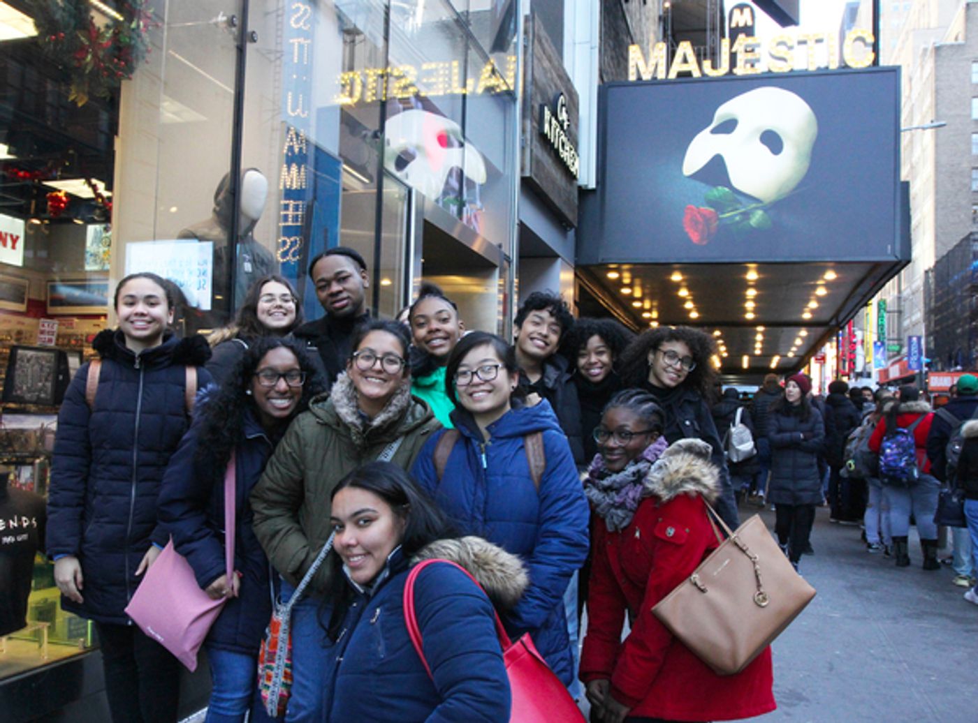 Photo Flash: The Broadway League and NYC Department of Education's High School Broadway Shadowing Program Workshop  Image