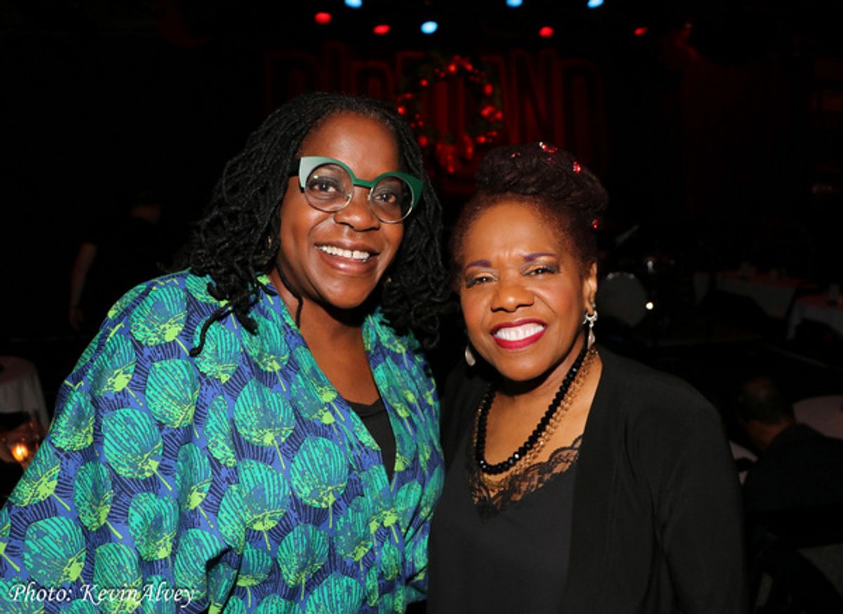 Carla Cook, Catherine Russell at 