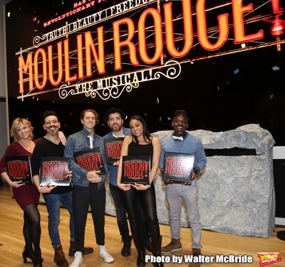  Robyn Hurder, Ricky Rojas, Aaron Tveit, Tam Mutu, Karen Olivo and Sahr Ngaujah  Photo