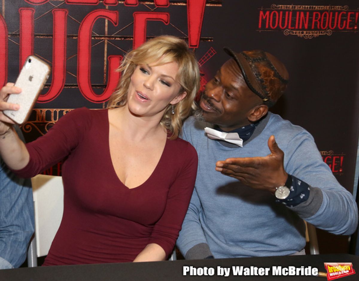 Robyn Hurder and Sahr Ngaujah at 