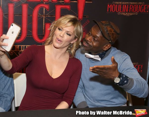 Robyn Hurder and Sahr Ngaujah Photo