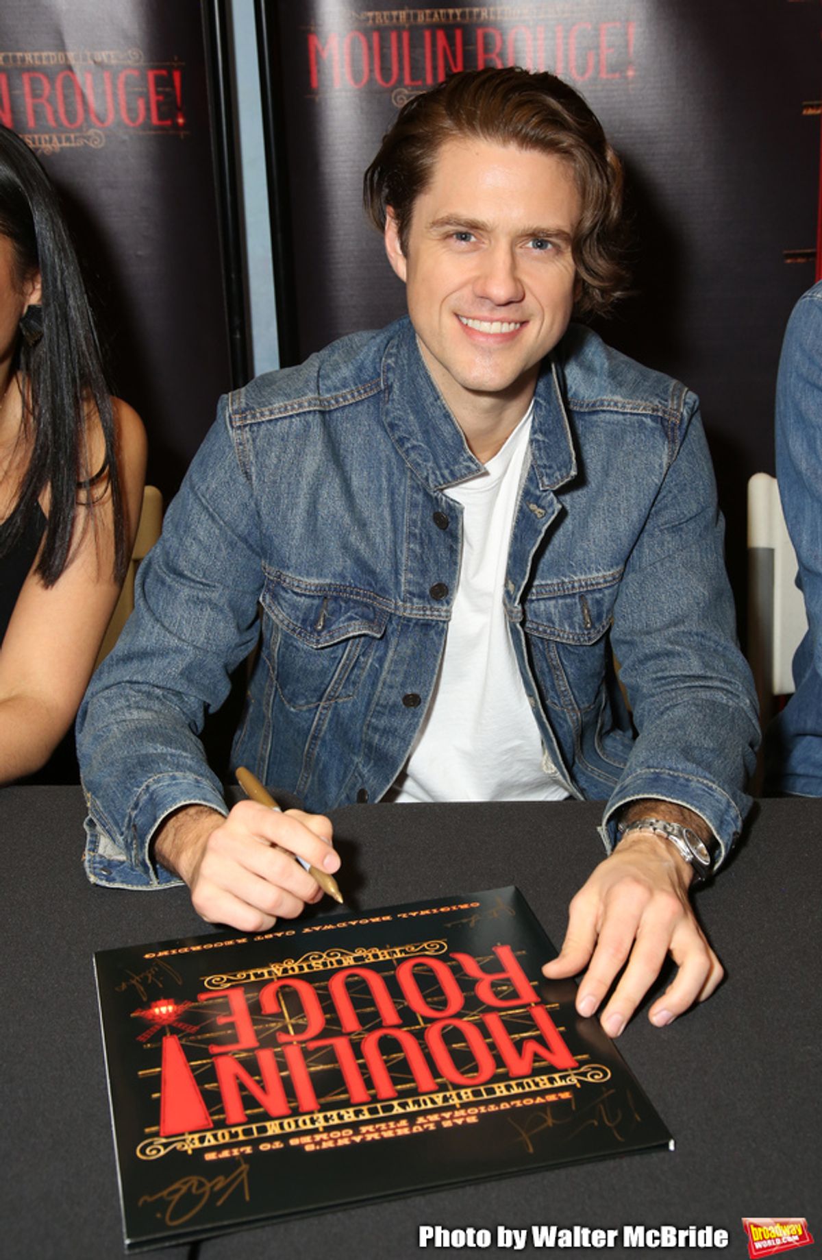 Aaron Tveit  at 