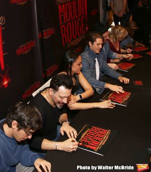 Justin Levine, Ricky Rojas, Karen Olivo, Aaron Tveit, Tam Mutu, Robyn Hurder and Sahr Photo