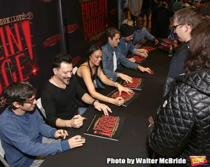 Justin Levine, Ricky Rojas, Karen Olivo, Aaron Tveit, Tam Mutu, Robyn Hurder and Sahr Photo
