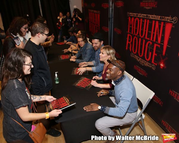 Justin Levine, Ricky Rojas, Karen Olivo, Aaron Tveit, Tam Mutu, Robyn Hurder and Sahr Photo