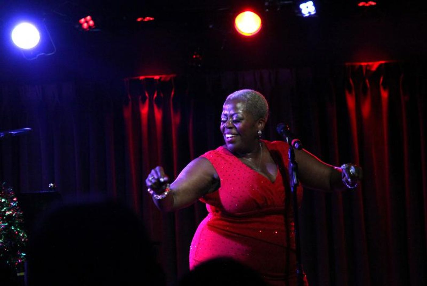 Review: A LILLIAS WHITE CHRISTMAS Brings Soul, Scatt and Christmas Spirit to The Green Room 42.  Image