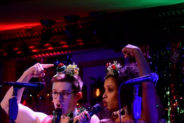 Photo Coverage: Inside the 12th Annual Joe Iconis Christmas Extravaganza at Feinstein's/54 Below  Image