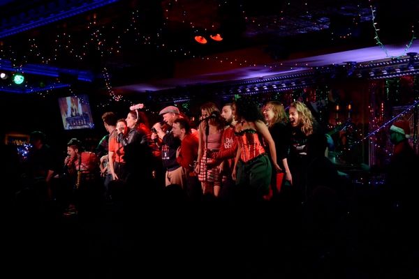 Photo Coverage: Inside the 12th Annual Joe Iconis Christmas Extravaganza at Feinstein's/54 Below  Image