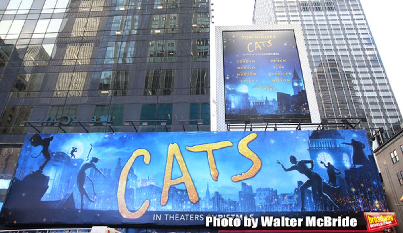 Photo Coverage: CATS Billboard Takes Over Times Square  Image