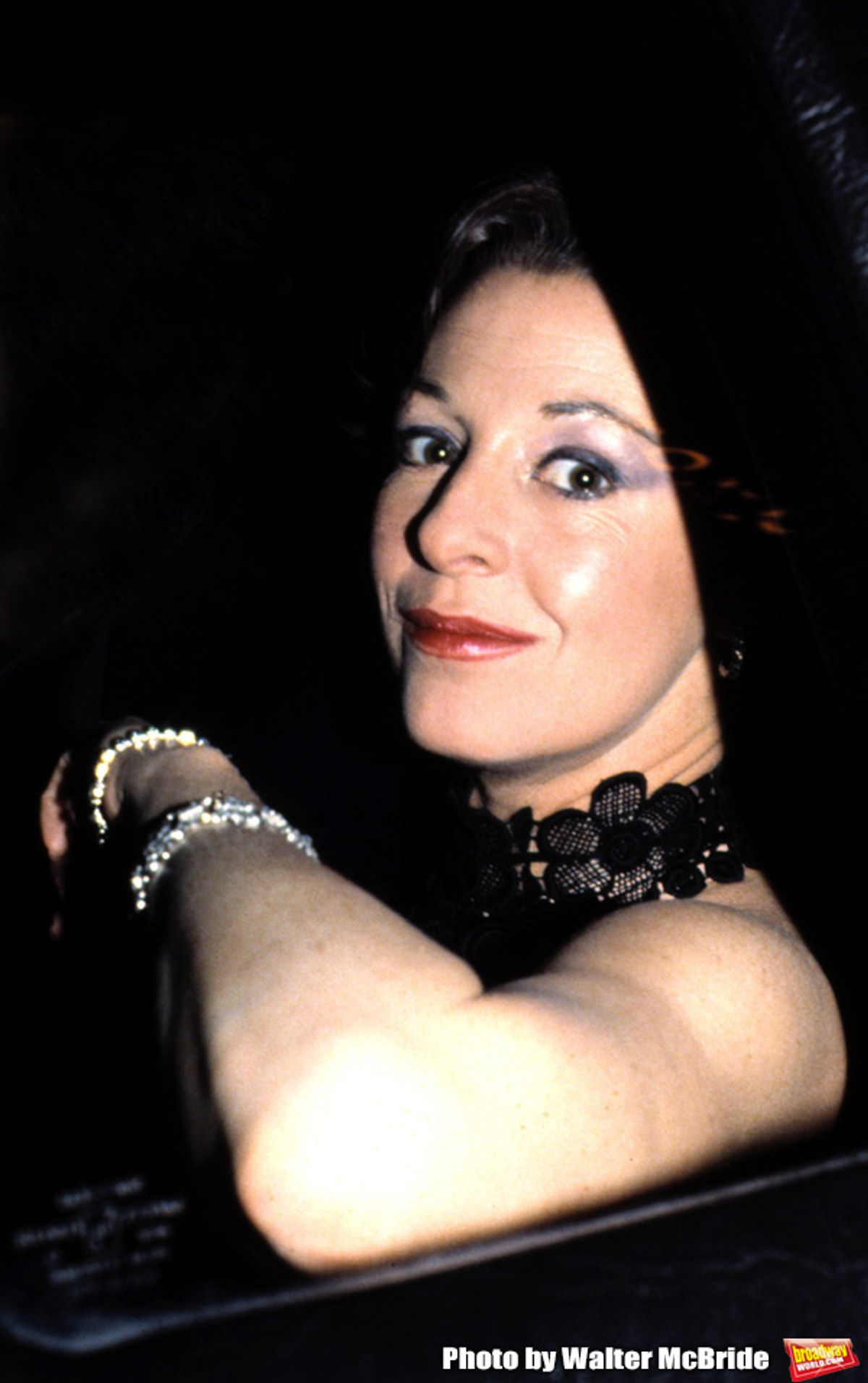 Jane Alexander in her Limo on June 1,  1980 in New York City. at 