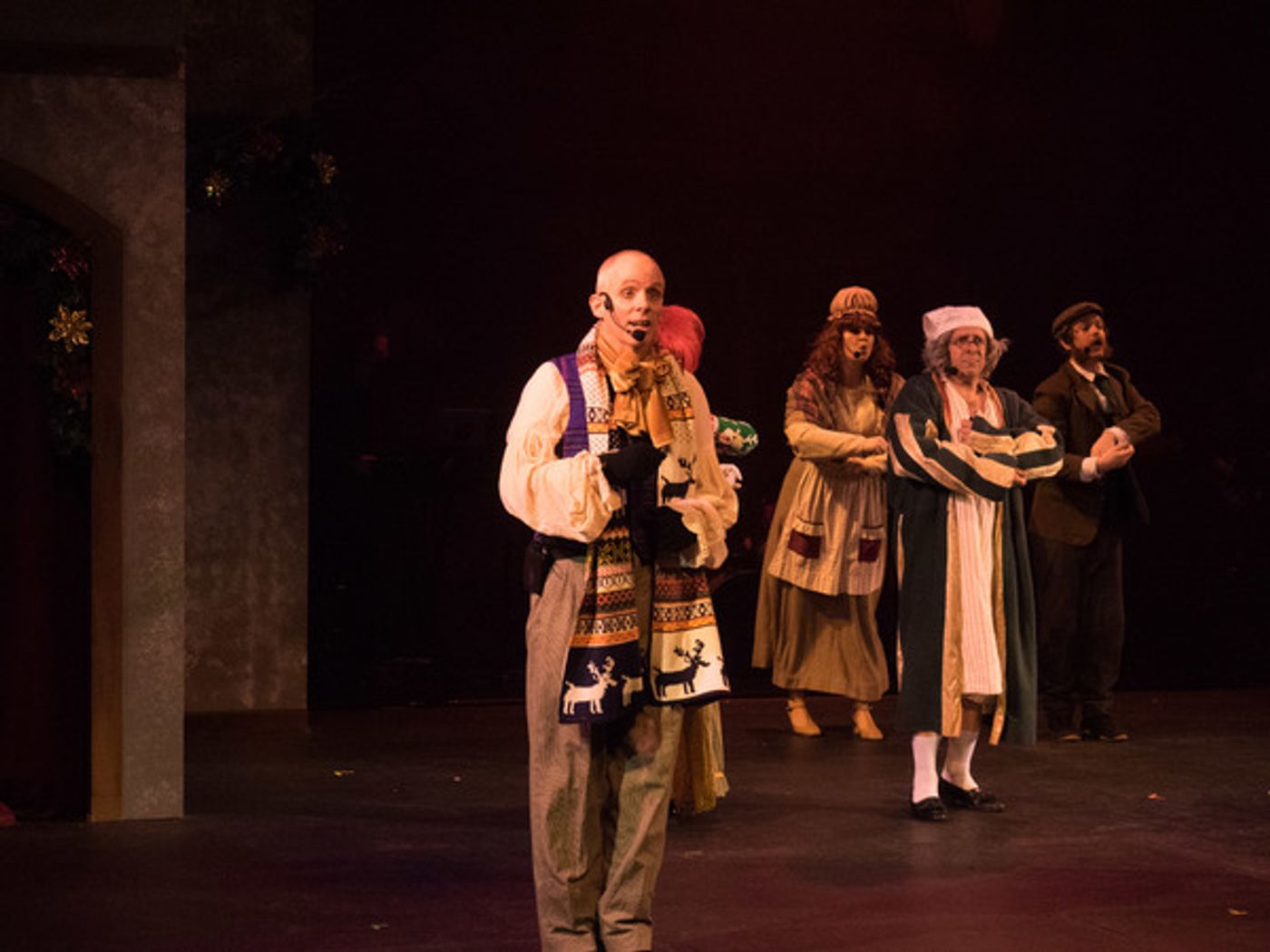 Photo Coverage: Curtain Call And Press Night Of The Troubies' A CHRISTMAS CAROLE KING  Image