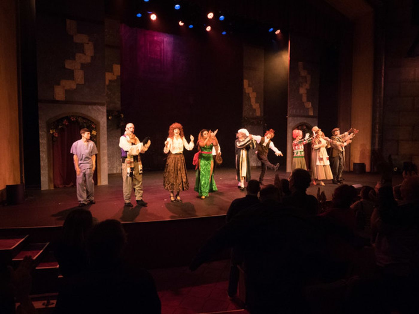 Photo Coverage: Curtain Call And Press Night Of The Troubies' A CHRISTMAS CAROLE KING  Image