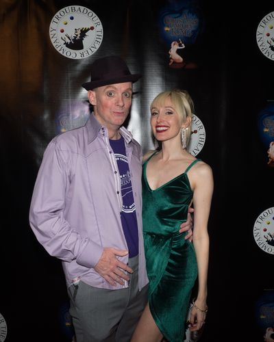 Director Matt Walker and Choreographer and Wig Mistress Suzanne Jolie Narbonne Photo