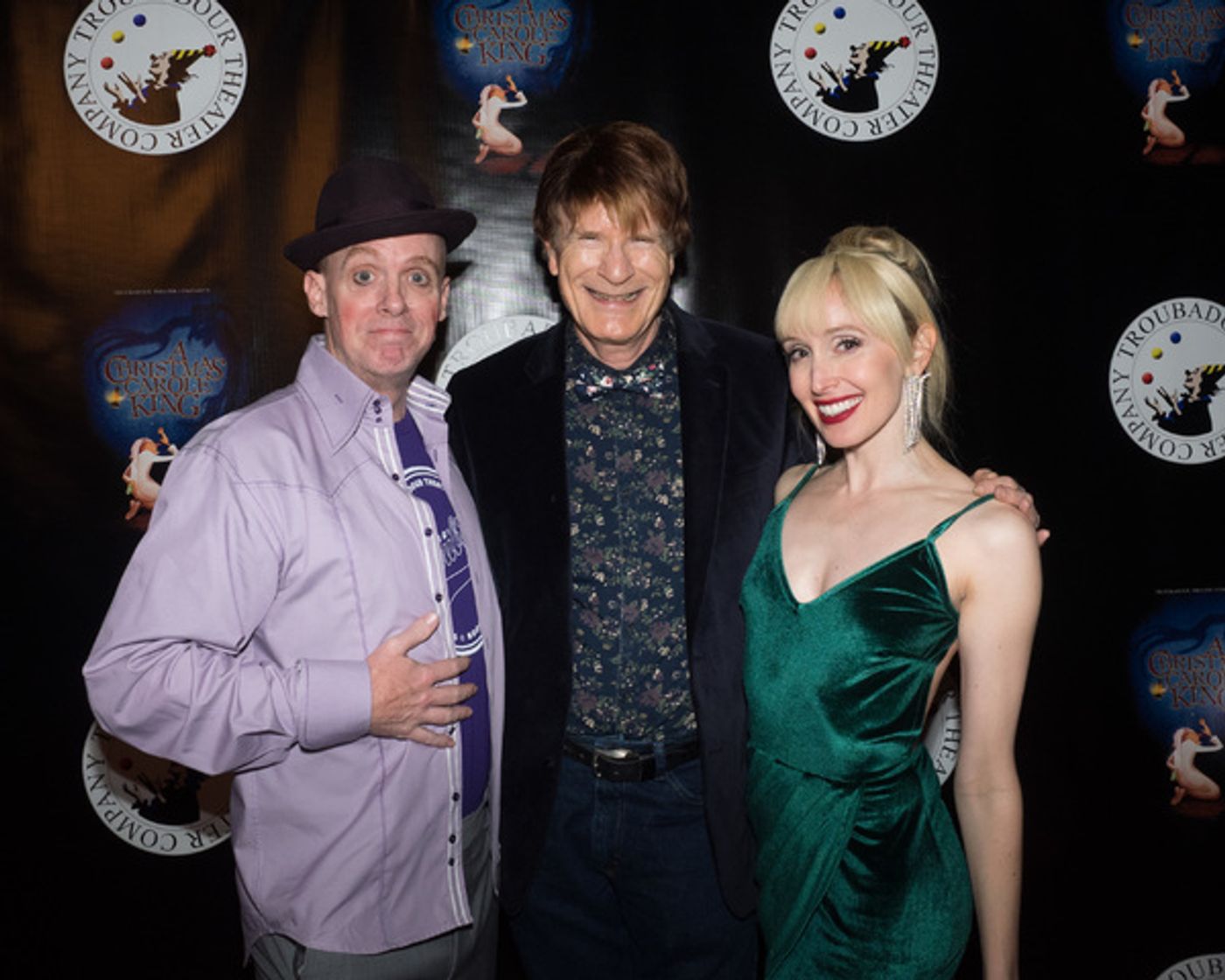 Photo Coverage: Curtain Call And Press Night Of The Troubies' A CHRISTMAS CAROLE KING  Image