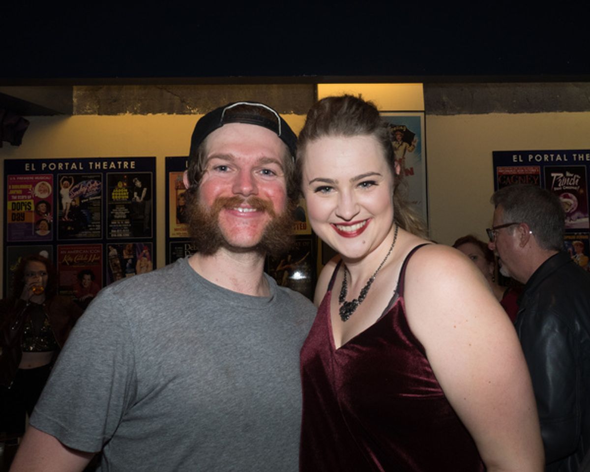 Dave C. Wright and Chelle Denton at 