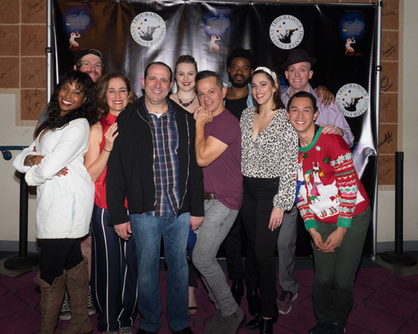 Photo Coverage: Curtain Call And Press Night Of The Troubies' A CHRISTMAS CAROLE KING  Image