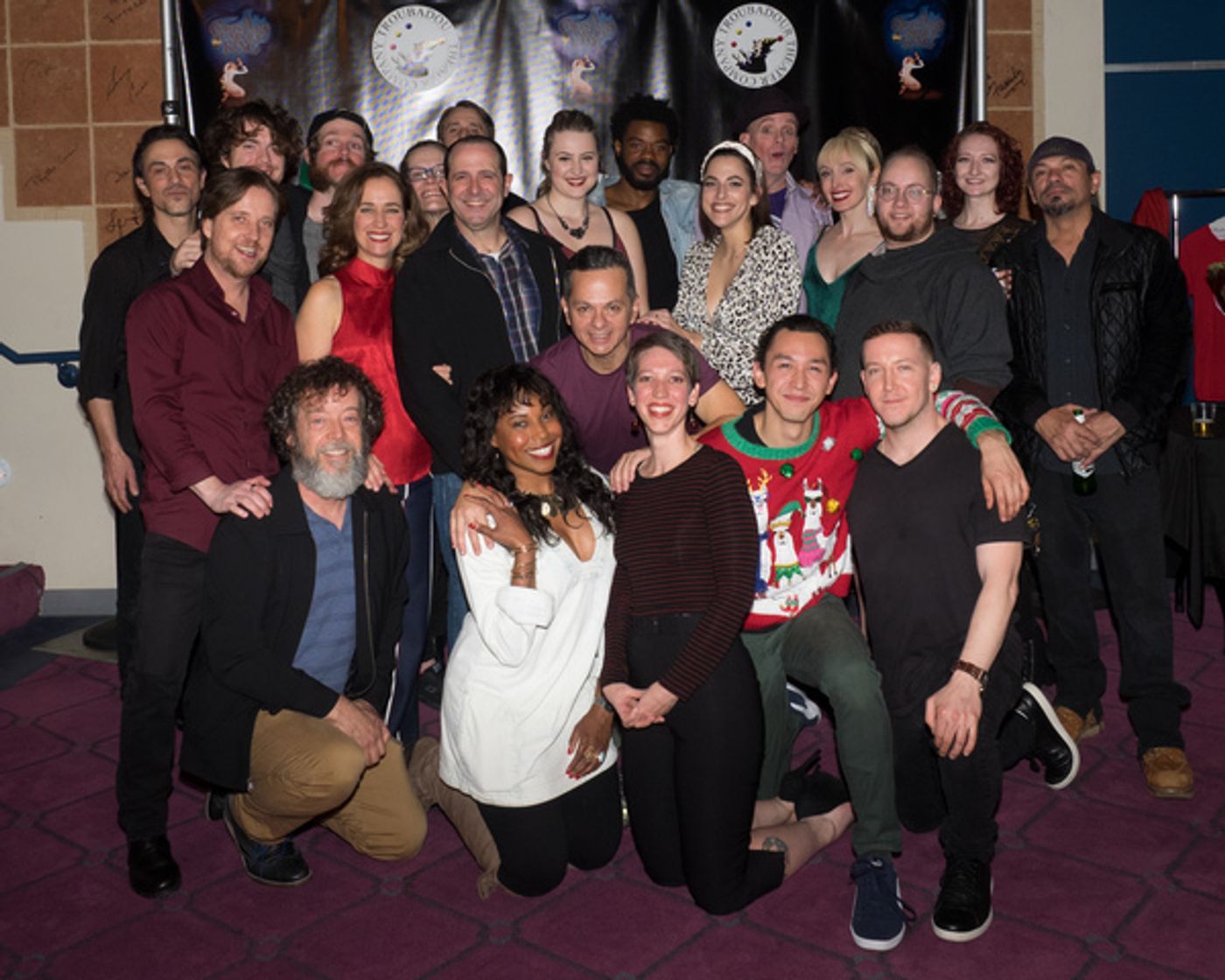 Photo Coverage: Curtain Call And Press Night Of The Troubies' A CHRISTMAS CAROLE KING  Image