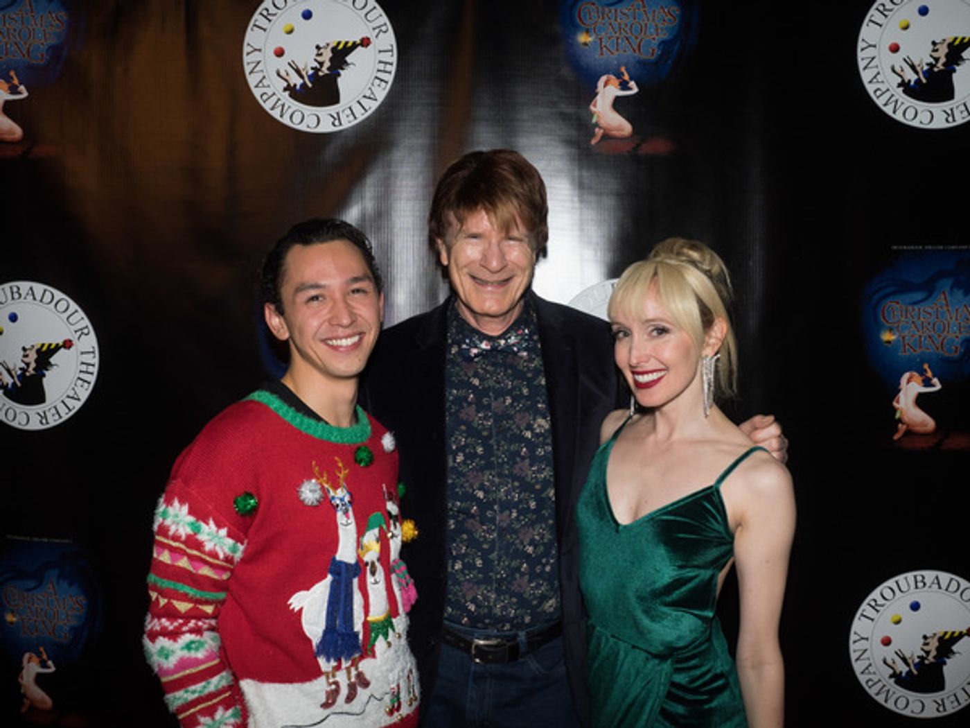 Photo Coverage: Curtain Call And Press Night Of The Troubies' A CHRISTMAS CAROLE KING  Image