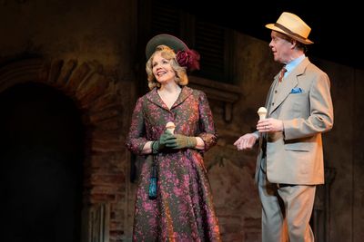 Renee Fleming and Alex Jennings Photo