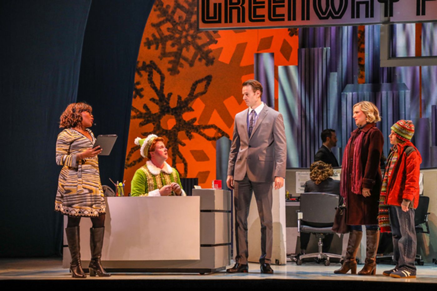 Photo Flash: Theatre Under the Stars Presents ELF - THE MUSICAL  Image