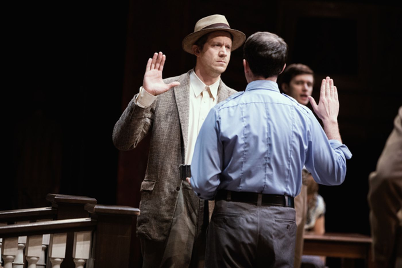 Photo Flash: TO KILL A MOCKINGBIRD Welcomes Ed Harris, Taylor Trensch, Kyle Scatliffe And More!  Image