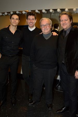 Jason Gotay,Robbie Simpson, Fred Applegate and Robert Petkoff Photo