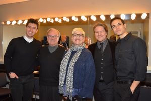 Robbie Simpson, Fred Applegate, Marcia Milgrom Dodge, Robert Petkoff and Jason Gotay @ BroadwayWorld Robbie Simpson, Fred Applegate, Marcia Milgrom Dodge, Robert Petkoff and Jason Gotay Photo