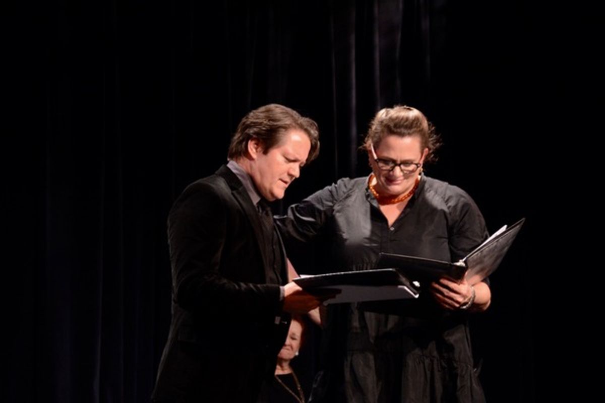 Robert Petkoff and Cady Huffman at 