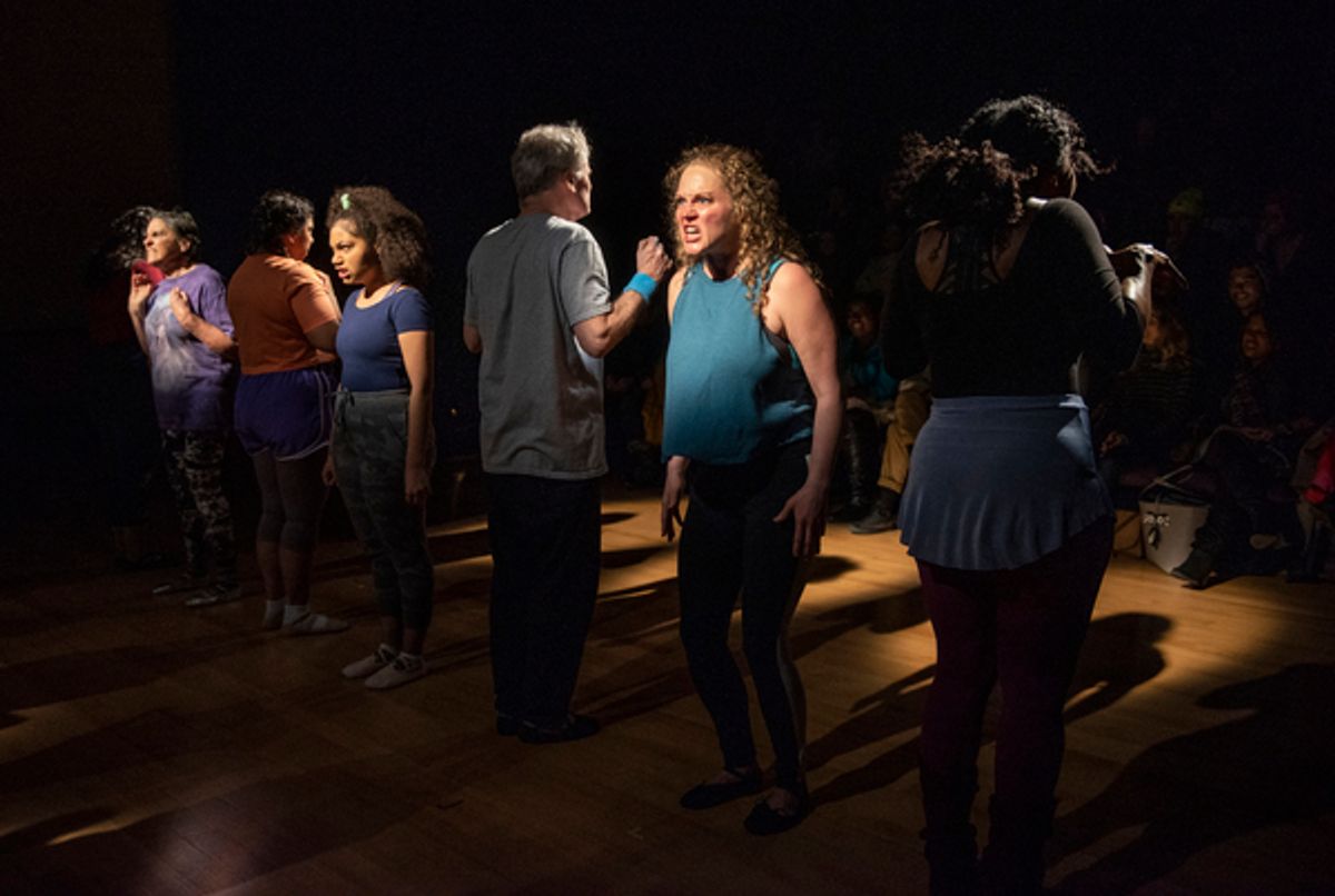 Ellen Maddow, Ariana Burks, Caroline Neff at 