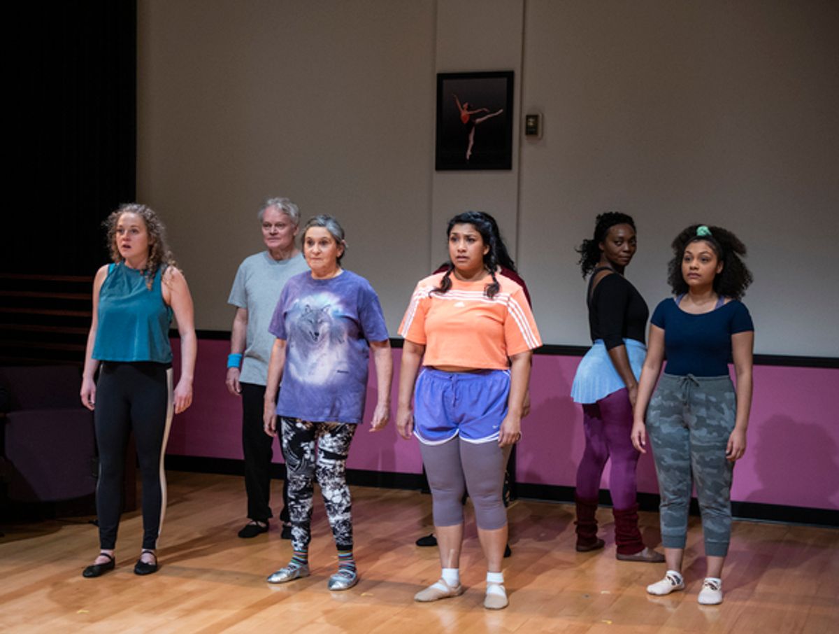 Caroline Neff, Torrey Hanson, Ellen Maddow, Adithi Chandrashekar, ShanÃ©sia Davis, and Ariana Burks at 