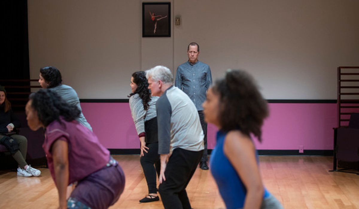 Tim Hopper and the cast of Dance Nation at 