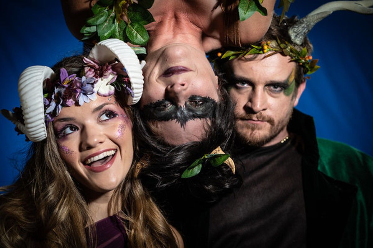 Haley Janeda, Katrina Stevenson, and Adam Workman at 