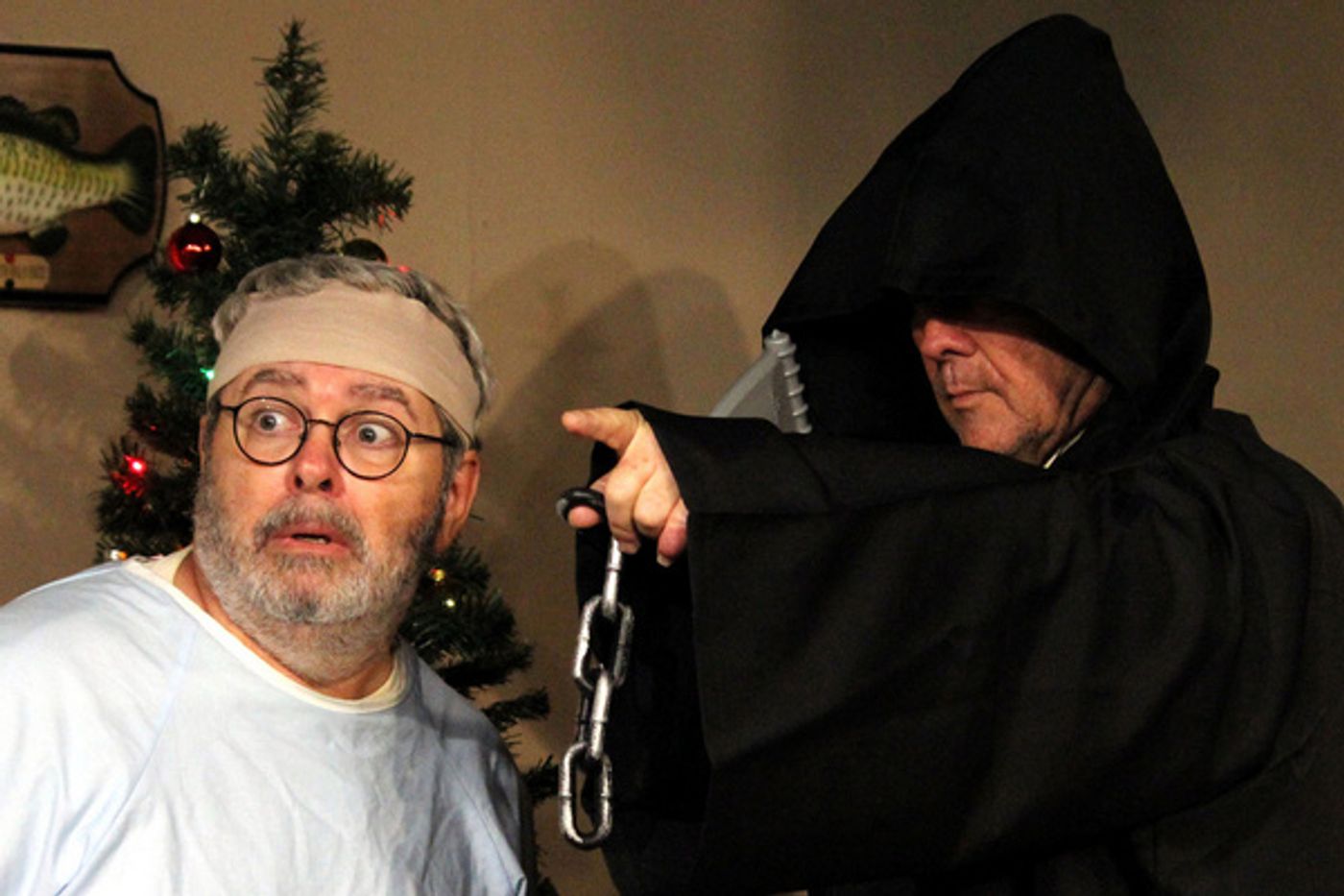 Photo Flash: A TWISTED CHRISTMAS CAROL Opens Upstairs at the Group Rep in the Lonny Chapman Theatre  Image