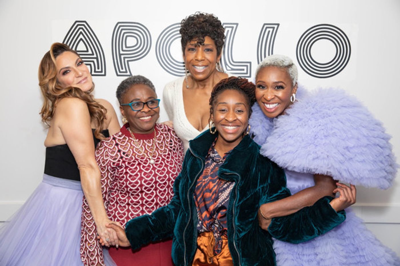 Photo Flash: The Clintons, Dan Levy, and More Attend Cynthia Erivo and Shoshana Bean's NIGHT DIVINE Concert at the Apollo  Image