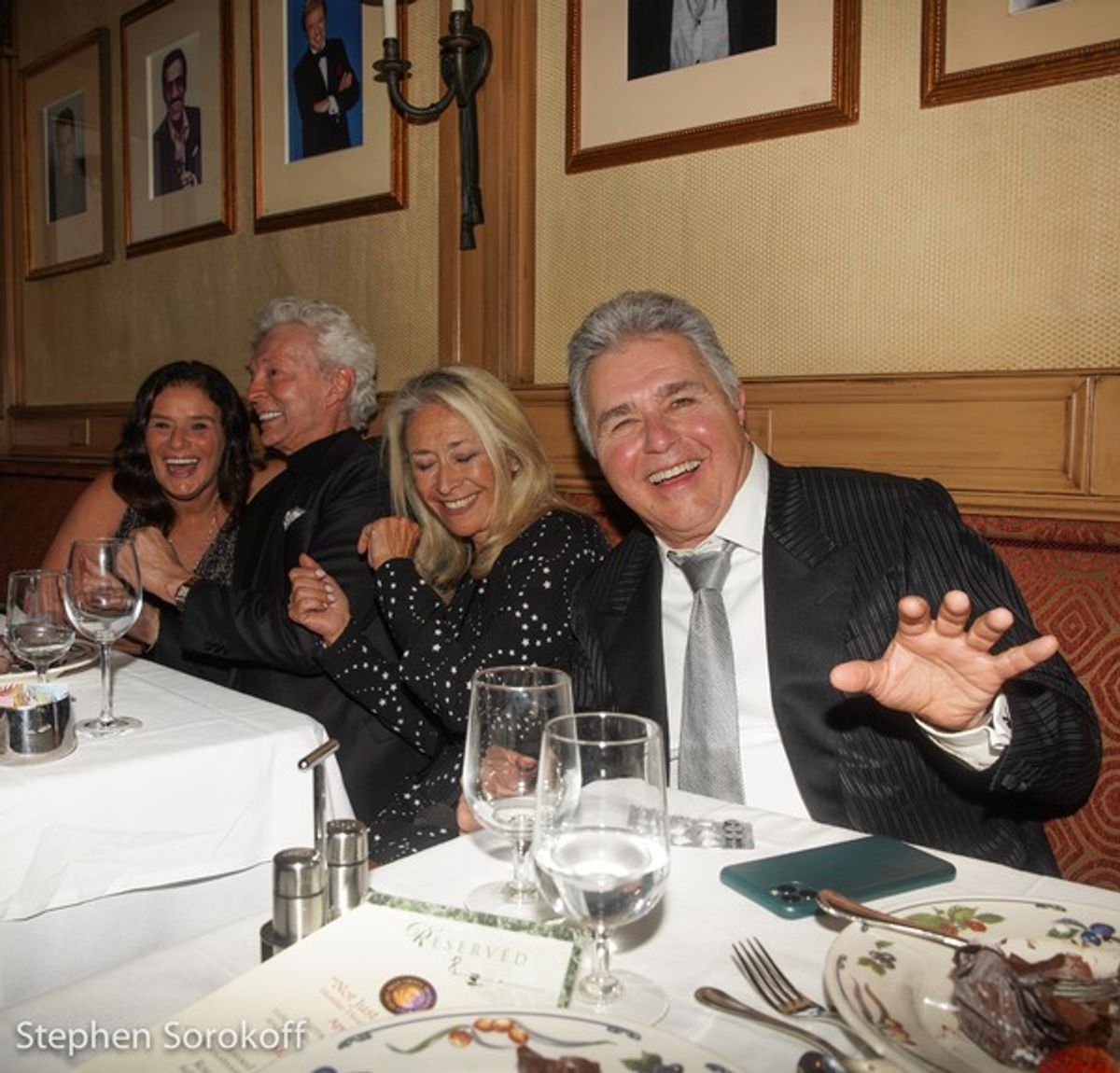 Debi Maldonado-Maglio, John Griffith, Eda Sorokoff, Steve Tyrell at 