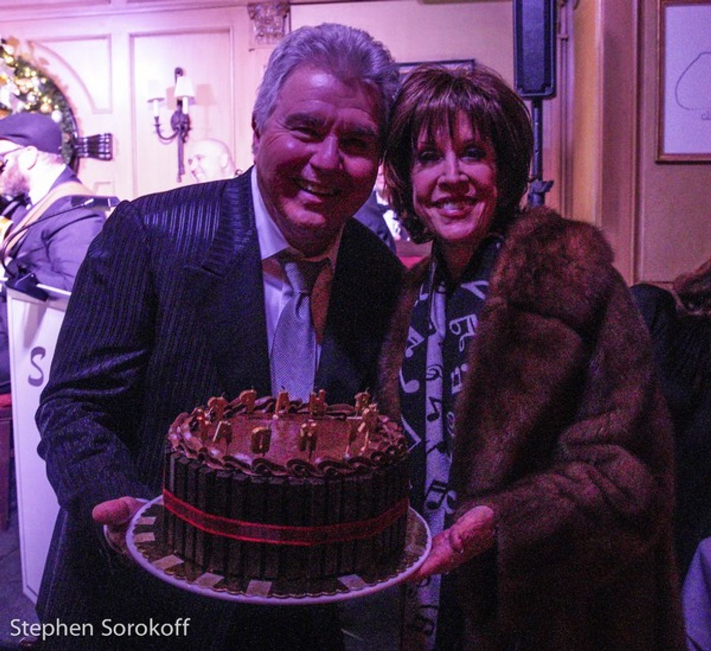 Photo Coverage: 'Baby It's Cold Outside' at the Friars Club as Deana Martin Duets With Steven Maglio  Image