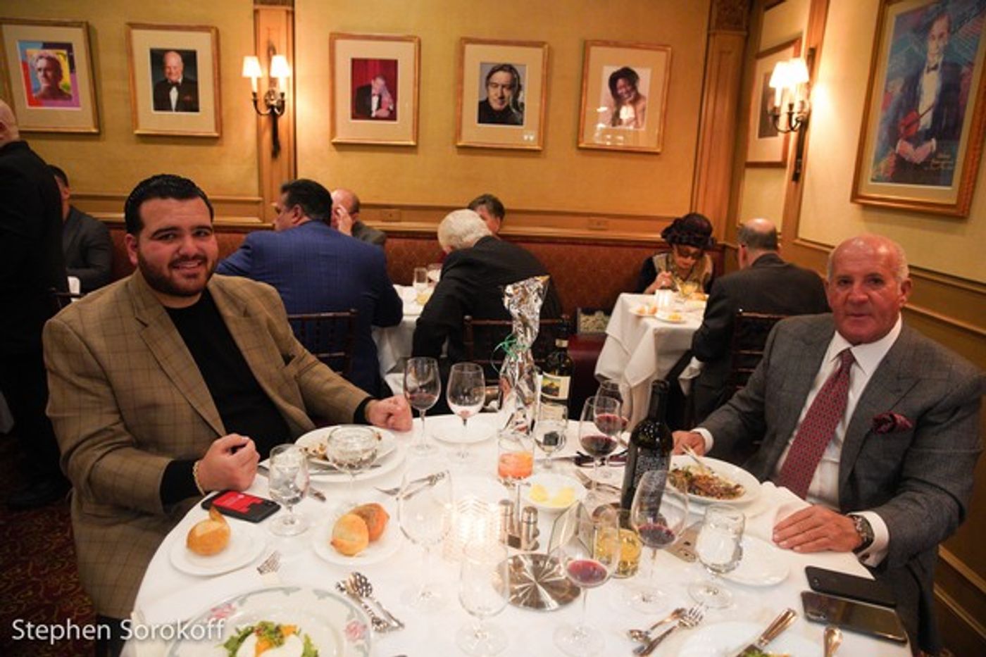Photo Coverage: 'Baby It's Cold Outside' at the Friars Club as Deana Martin Duets With Steven Maglio  Image