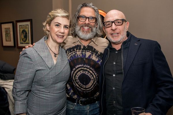 Producer Jenny Steingart, Michael Chabon and Akiva Goldsman Photo