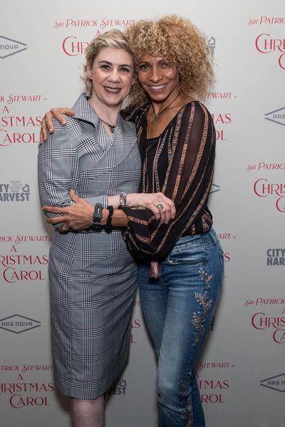 Producer Jenny Steingart and Michelle Hurd Photo