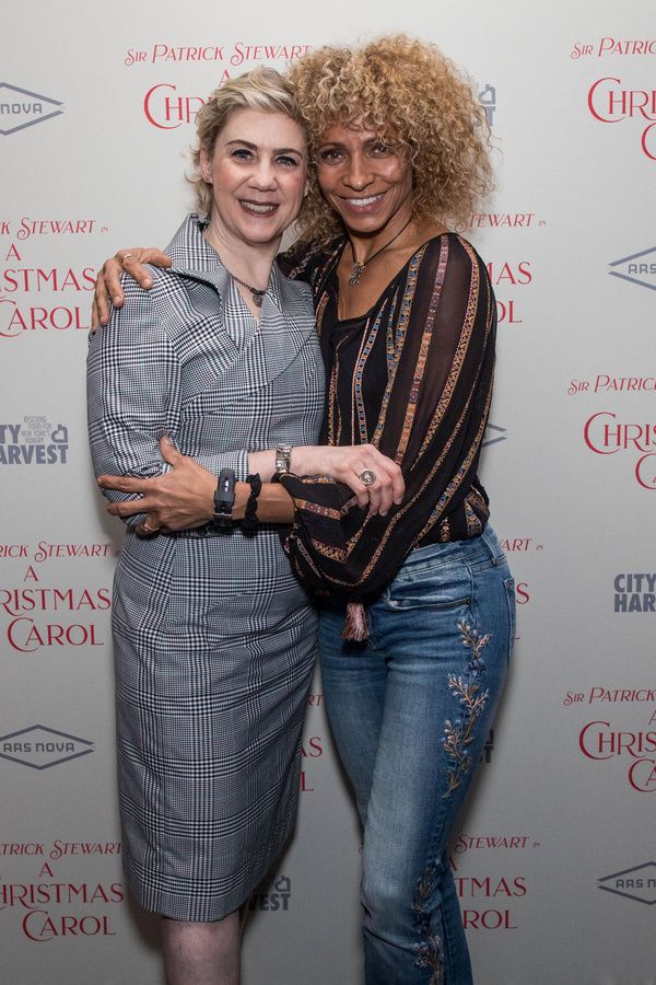 Producer Jenny Steingart and Michelle Hurd Photo