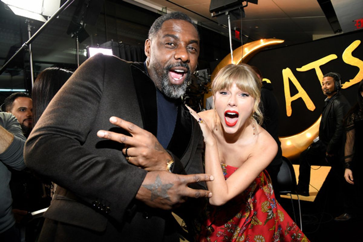 Idris Elba and Taylor Swift at 
