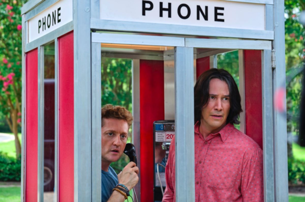 Alex Winter and Keanu Reeves at 