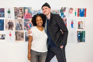  Eboni Booth and  Knud Adams Photo