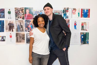  Eboni Booth and  Knud Adams Photo