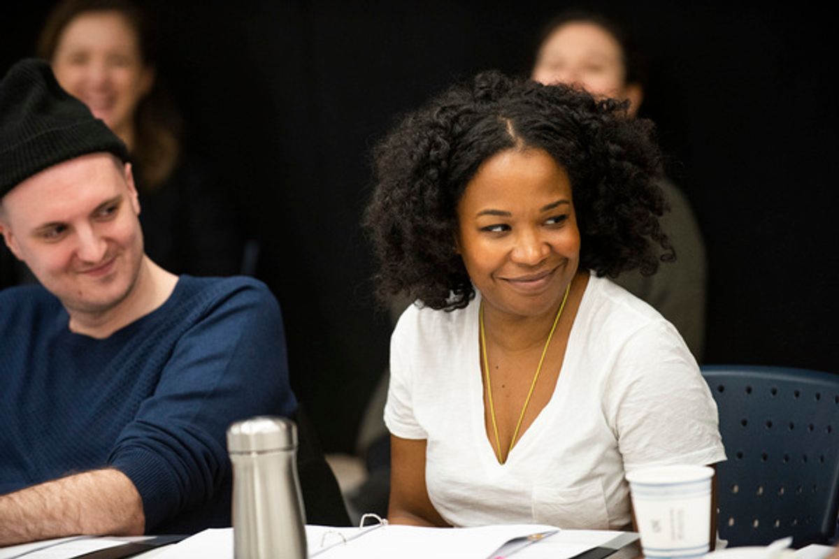  Knud Adams (Director) and Eboni Booth at 