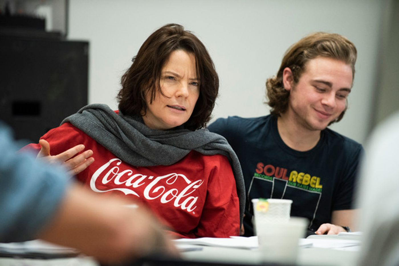 Photo Flash: First Look at Rehearsals For Atlantic Theater Company's PARIS  Image