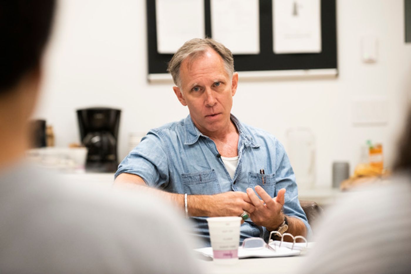 Photo Flash: First Look at Rehearsals For Atlantic Theater Company's PARIS  Image